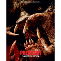 ハピネット・メディア アーノルド・シュワルツェネッガー／プレデター　ペンタロジーＢＯＸ＜４Ｋ　ＵＨＤ＋ブルーレイ＞ 【Blu-ray】 WDUF-1184