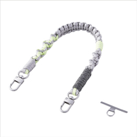 エレコム ハンドストラップ編み物 グレー P-STHKNGY