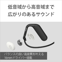 SONY WI-OE610 B ワイヤレスステレオヘッドセット ブラック|エディオン
