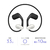SONY ワイヤレスステレオヘッドセット ブラック WI-OE610 B-イメージ8