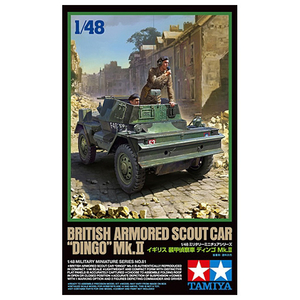 タミヤ 1/48 イギリス 装甲偵察車 ディンゴ Mk．II 1/48 ミリタリーミニチュアシリーズ No.81 T48MMｲｷﾞﾘｽﾃｲｻﾂｼﾔﾃﾞｲﾝｺﾞ-イメージ2