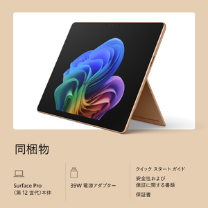 マイクロソフト Surface Pro(第 12 世代)13インチ Snapdragon  X2 Elite/16/1TB OLED デューン EP2-65036-イメージ16