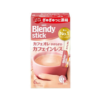 味の素ＡＧＦ ブレンディ スティック カフェオレ やすらぎのカフェインレス 6本 FC90279