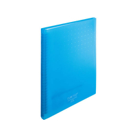リヒトラブ CUBE FIZZ クリヤーブック(差替) A4 30ポケット ブルー F385189-N7016-8