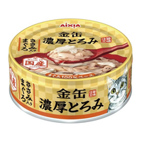 アイシア 金缶 濃厚とろみ ささみ入り 70g FCT8618-GNT-4