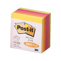 3M ポスト・イット エコノミーシリーズ 75×75mm 蛍光カラー5色 1冊 F803241-CN-33SE