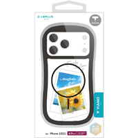 MSソリューションズ iPhone 17 Pro Max用耐傷・耐衝撃ハイブリッドケース 「ViAMO mag」 ダークグレー LN-IL25VMMGY