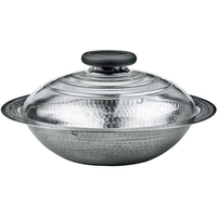 ＨＡＲＩＯ フタがガラスのIH対応ステンレス鍋 23 雪平 MIS-23 FC408LD-1520500