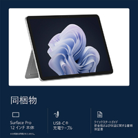 マイクロソフト EP2-81991 Surface Pro 12 インチ プラチナ Snapdragon