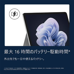 マイクロソフト Surface Pro 12 インチ プラチナ Snapdragon X Plus/8/256 プラチナ EP2-81991-イメージ10
