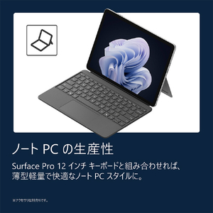 マイクロソフト Surface Pro 12 インチ プラチナ Snapdragon X Plus/8/256 プラチナ EP2-81991-イメージ14