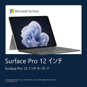 マイクロソフト Surface Pro 12 インチ プラチナ Snapdragon X Plus/8/256 プラチナ EP2-81991-イメージ8