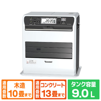 ダイニチ 3．7kW 9．0Lタンク 石油ファンヒーター ダイニチブルーヒーター (W)プレミアムマットホワイト FW-3725SGX-W