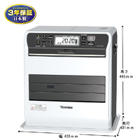 ダイニチ FW-3725SGX-W 3．7kW 9．0Lタンク 石油ファンヒーター