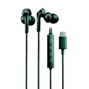 オーディオテクニカ ノイズキャンセリングUSB Type-C用イヤホン グリーン ATH-CKS330NC GR-イメージ1