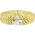 トラスコ中山 PPロープ 幅6mm×長さ200m 黄黒 FC081FY-8195083