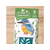 ヒサゴ BIRD BOOKMARKER 刺繍しおり リーフ柄 カワセミ FCD979G-UTN315-イメージ2