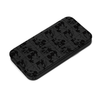 PGA iPhone 15用ガラスフリップケース ミッキーマウス PG-D23AGF01MKY