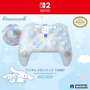HORI ワイヤレスホリパッド TURBO for Nintendo Switch  2 シナモロール NSX255-イメージ5