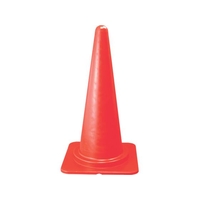 ミツギロン やわらかコーン 380×700 レッド380700 FC190GK-3359646