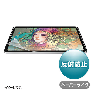 サンワサプライ 第4世代iPad Air10．9インチ用ペーパーライク反射防止フィルム LCD-IPAD10P-イメージ1