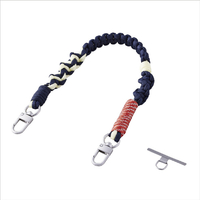 エレコム ハンドストラップ編み物 ネイビー P-STHKNNV