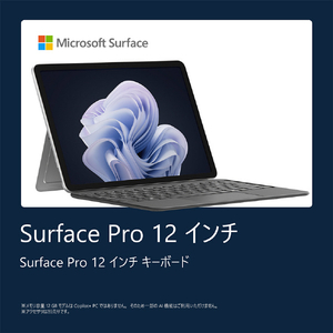 マイクロソフト Surface Pro 12 インチ Snapdragon X Plus/12GB/256GB プラチナ EP2-81996-イメージ8