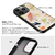ikins iPhone 14 Pro用天然貝ケース Botanik Touch 2 I23583I14P-イメージ5