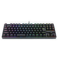 REDRAGON K552RGB-JPTI ゲーミングキーボード 日本語テンキーレス 銀軸