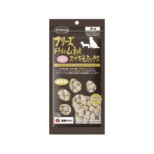 ママクック フリーズドライのムネ肉 スナギモミックス 犬用 18g FCJ596N-イメージ1