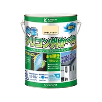 カンペハピオ 水性シリコン外かべ用 つや消しアイボリー 3L FCB795M