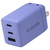 エレコム USB Power Delivery 67W AC充電器(C×2+A×1) バイオレット ACDC-PD10367PU-イメージ1