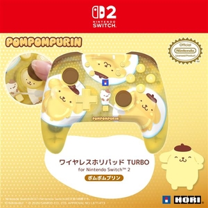 HORI ワイヤレスホリパッド TURBO for Nintendo Switch  2 ポムポムプリン NSX256-イメージ5