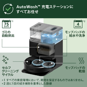 iRobot Roomba Plus 405 Combo ロボット + AutoWash 充電ステーション ブラック G185060-イメージ7