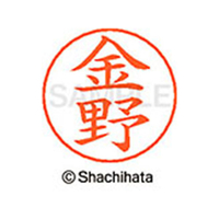 シヤチハタ ネームペン用ネーム シルバー 既製 金野 FC46920-X-GPS-1149