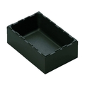 ｒｏｓｅ ｐｌａｓｔｉｃ ボックスタイプ 黒 96×144×50.5 黒9614450.585 FC135EE-7708394