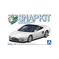 アオシマ 1/32 ホンダ NA1 NSX(グランプリホワイト) 楽プラ スナップキット No.19-GW Aﾗｸﾌﾟﾗ19GWNA1NSXGﾎﾜｲﾄ