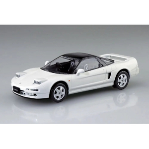 アオシマ 1/32 ホンダ NA1 NSX(グランプリホワイト) 楽プラ スナップキット No.19-GW Aﾗｸﾌﾟﾗ19GWNA1NSXGﾎﾜｲﾄ-イメージ2