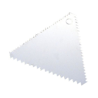 タイガークラウン ステンレス製 三角型 コーム No.519 FC163LG-2562300