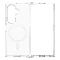 ラスタバナナ Galaxy Z Fold 7用ハイブリッドケース TPU×PC 磁力充電対応 クリア 9160GZFO7HPMCL