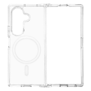 ラスタバナナ Galaxy Z Fold 7用ハイブリッドケース TPU×PC 磁力充電対応 クリア 9160GZFO7HPMCL-イメージ1