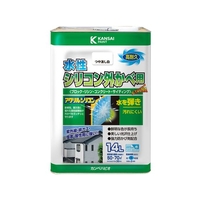 カンペハピオ 水性シリコン外かべ用 つや消し白 14L FCB796M