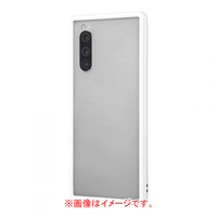 レイアウト Xperia 5用アルミバンパー シルバー RT-RXP5ABB/SV