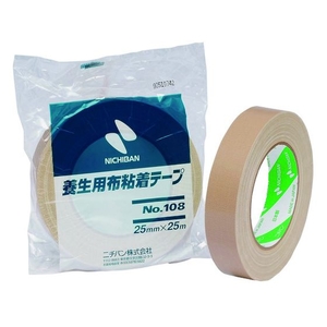 ニチバン 養生用布粘着テープ108ー100 100mmX25m 108-100 FC990UB-2051313-イメージ1