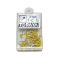 トラヤ マップピン 単色 黄 50本 F730573-TS-056ﾋﾝYE