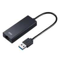 サンワサプライ USB3．2-LAN変換アダプタ(2．5Gbps対応) USB-CVLAN5BK
