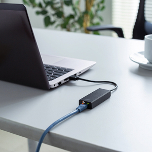 サンワサプライ USB3．2-LAN変換アダプタ(2．5Gbps対応) USB-CVLAN5BK-イメージ5