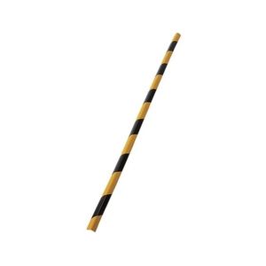 トラスコ中山 安心クッションL字型細 黒・黄 1本入 1本黄／黒240.9 FC190GL-4896475-イメージ1