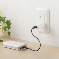サンワサプライ ACA-IP87W USB充電器(2A) ホワイト|エディオン公式通販
