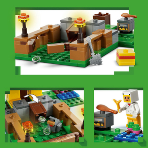 レゴジャパン LEGO マインクラフト 21585 ニワトリ農場 21585ﾆﾜﾄﾘﾉｳｼﾞﾖｳ-イメージ6